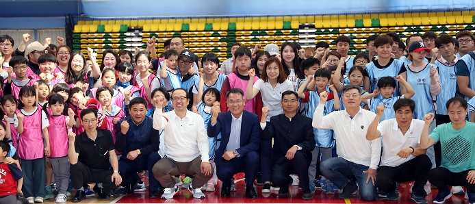 지난 5월11일 개최된 시안한인회 체육대회.