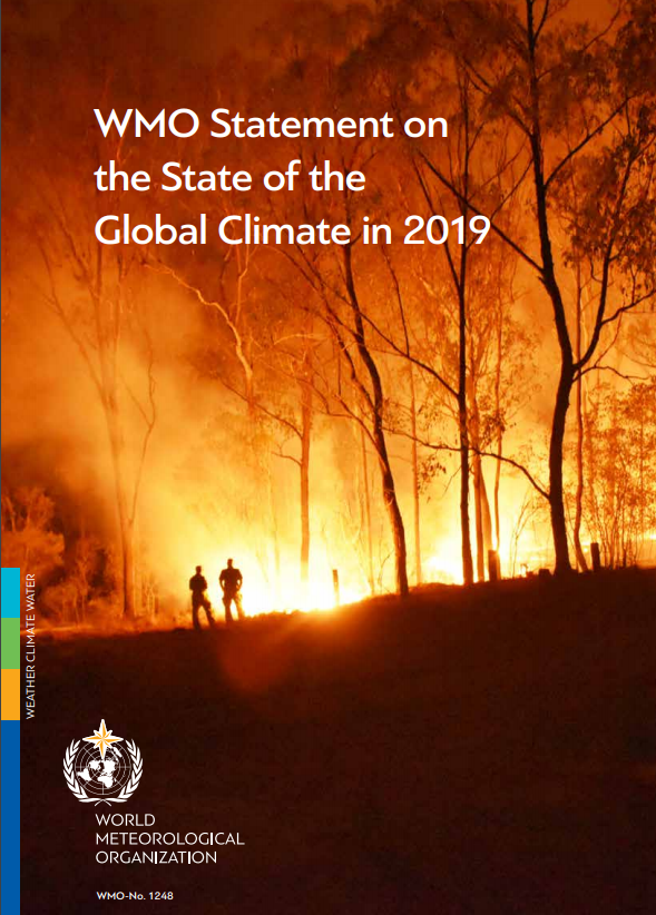 세계기상기구, 2019년 세계기후상태에 관한 WMO 선언문