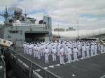 해군 순항훈련전단, 뉴질랜드 오클랜드에 입항