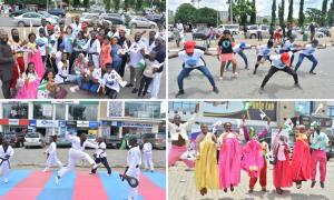 나이지리아 수도 아부자에서 한국문화 길거리 페스티벌