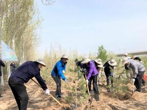 중국 영하회족자치구 은천에서 ‘한중 우호림 식목 행사’