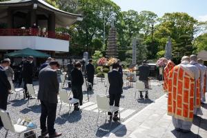 일본 오사카에서 73주년 4.3희생자 위령제