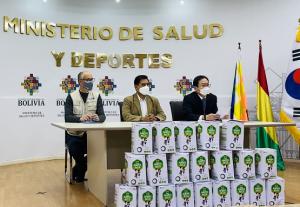 볼리비아에 KF-94 마스크 10만개 기증