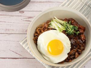 [Mi Ran Park's K-Food recipe-19] INSTANT JAJANG(NOODLE WITH BLACK BEAN SAUCE)