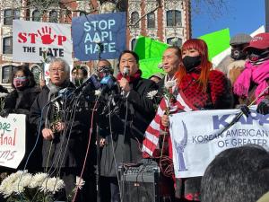 뉴욕한인회, ‘차이나타운 한인 여성 피습 사망 규탄’ 집회 열어