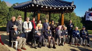 뉴질랜드 크라이스트처치에 ‘한국전 참전 기념 정자’ 세워져
