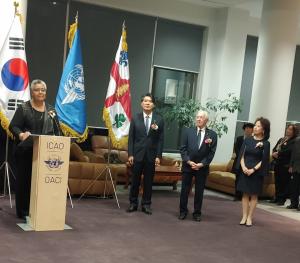 캐나다 몬트리올에서 대한민국 ICAO 가입 70주년 기념 리셉션