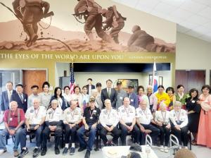 포트워스한인회, 한국전쟁 73주년 맞아 참전용사 오찬행사 열어