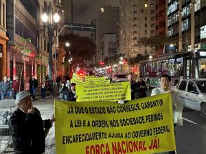 상파울루 마약촌 ‘한인타운 이전 계획 반대’ 거리 시위