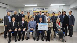 홍콩한인회 이순정 고문, 한국국제학교에 1백만 홍콩달러 기부