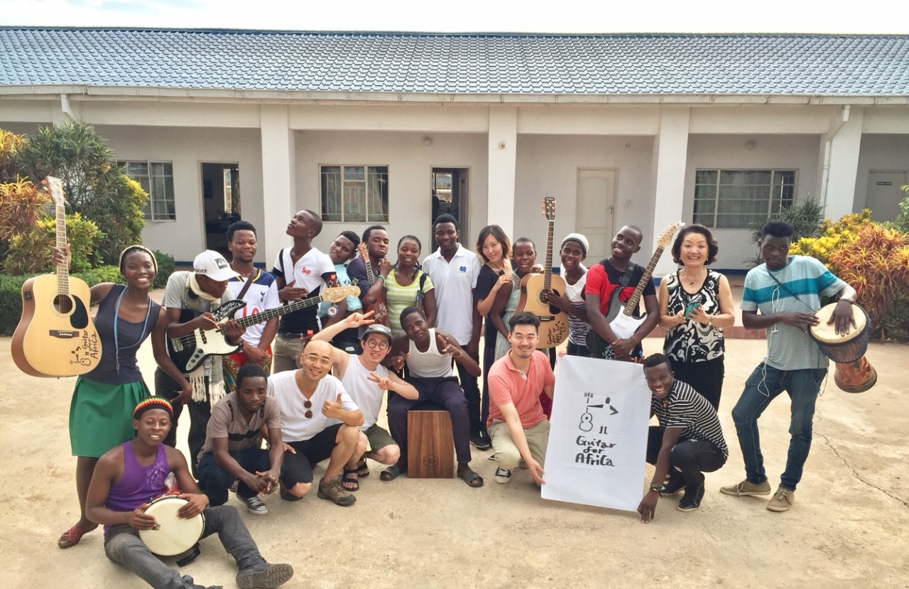 기타포 아프리카는 2016평창아트드림캠프와 함께 했다.