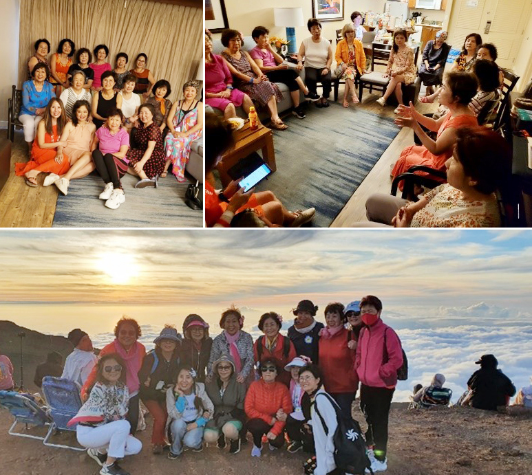 지난 3월 11일부터 7박 8일간 하와이 마우이섬에서 월드킴와 임원·이사회가 열렸다.[사진제공=세계국제결혼여성총연합회]