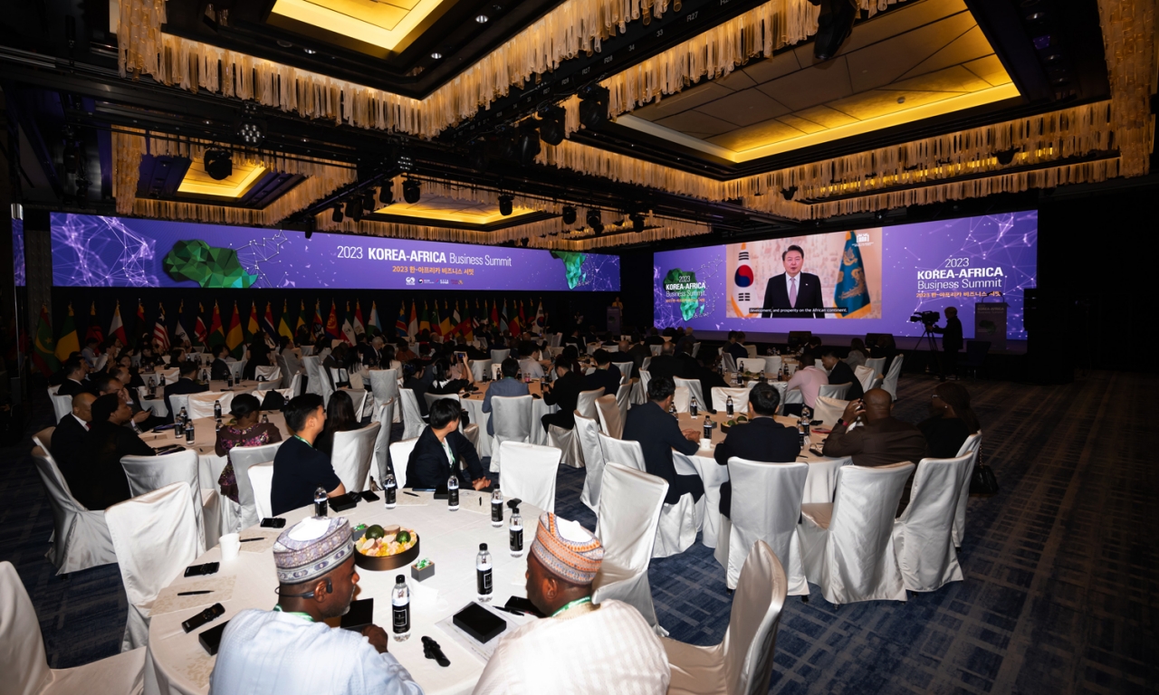 지난 5월 25일부터 26일까지 서울에 있는 포시즌스 호텔에서 ‘2023 한-아프리카 비즈니스 서밋(2023 Korea-Africa Business Summit)’이 열렸다.[사진제공=한-아프리카재단]