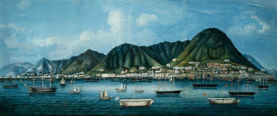 1860년대의 홍콩 모습