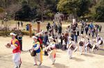 벚꽃 만발 요코하마 ‘코리아 정원’… 농악, 민속놀이 풍성