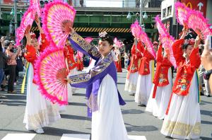 동경한국학교 무용부, 오쿠보축제에 참가
