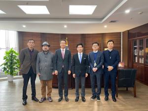 중국한국인회총연합회 하정수 회장, 우한총영사관 방문