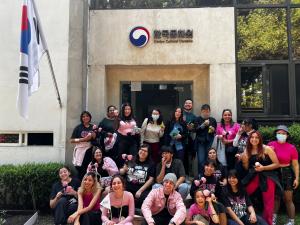 블랙 핑크 팬들, 멕시코 시티서 한국문화 체험
