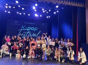 아제르바이잔 바쿠에서 K-POP 페스티벌과 한국 치킨 시연회